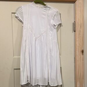 Francesca's Collections White Lace Dress